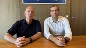 Christophe Dumont, adjoint à la sécurité et Charly Crespe, maire du Grau-du-Roi