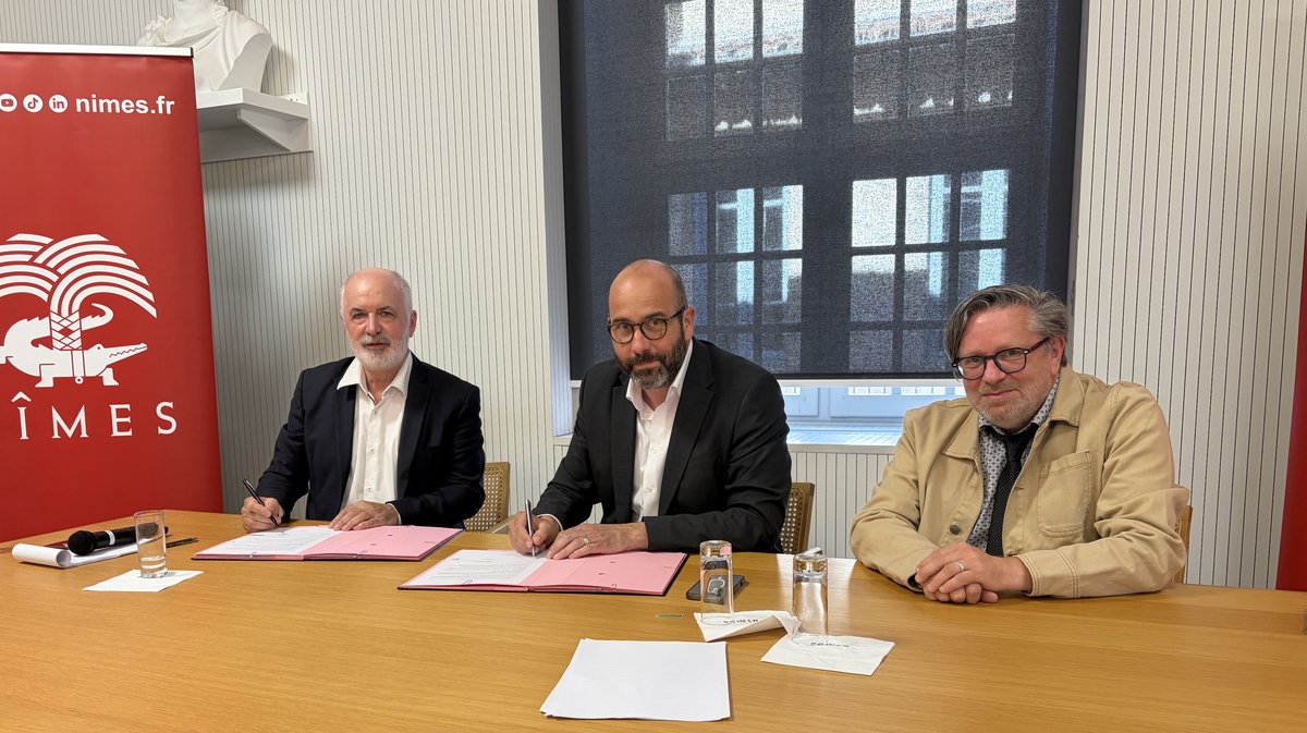 Dominique Garcia, Vincent Bouget et Denis Lanoy