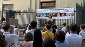 Mobilisation droits de l'enfant tribunal Nîmes