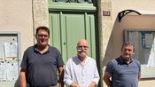 De gauche à droite : Damien Noguier, Alain Metge et Paul Rouaud
