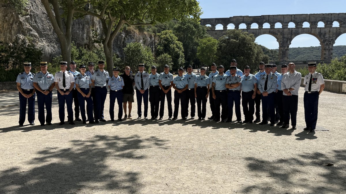 cérémonie sportifs gendarmerie du Gard