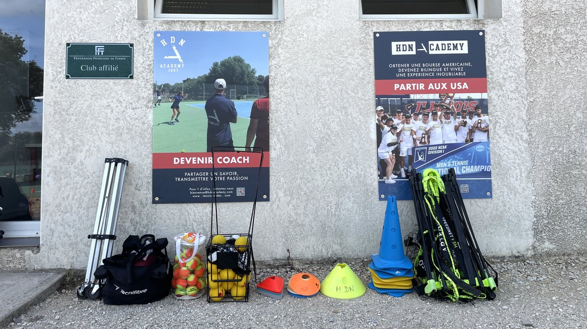 Nîmes Tennis Hauts de Nîmes HDN Academy (Photo Anthony Maurin)