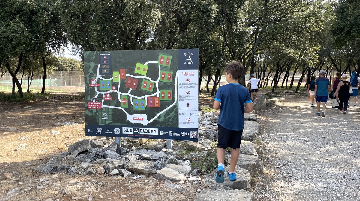 Nîmes Tennis Hauts de Nîmes HDN Academy (Photo Anthony Maurin)