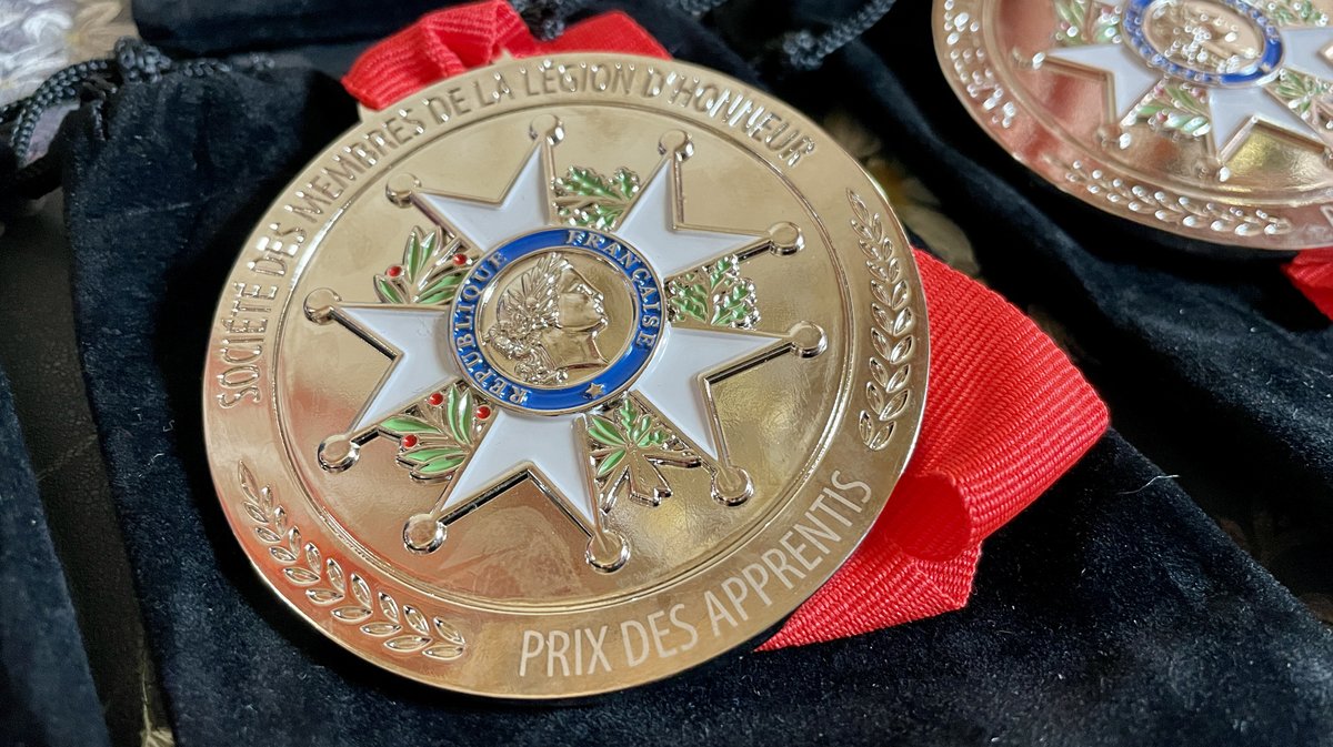 Grand prix des apprentis de la société des membres de la Légion d’honneur 2026 (Photo Anthony Maurin)