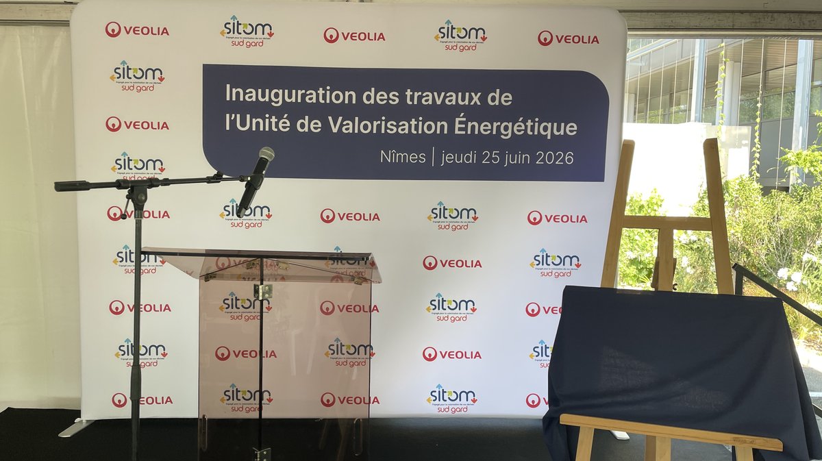 Unité de Valorisation Énergétique de Nîmes Evolia Véolia 2026 (Photo Anthony Maurin)