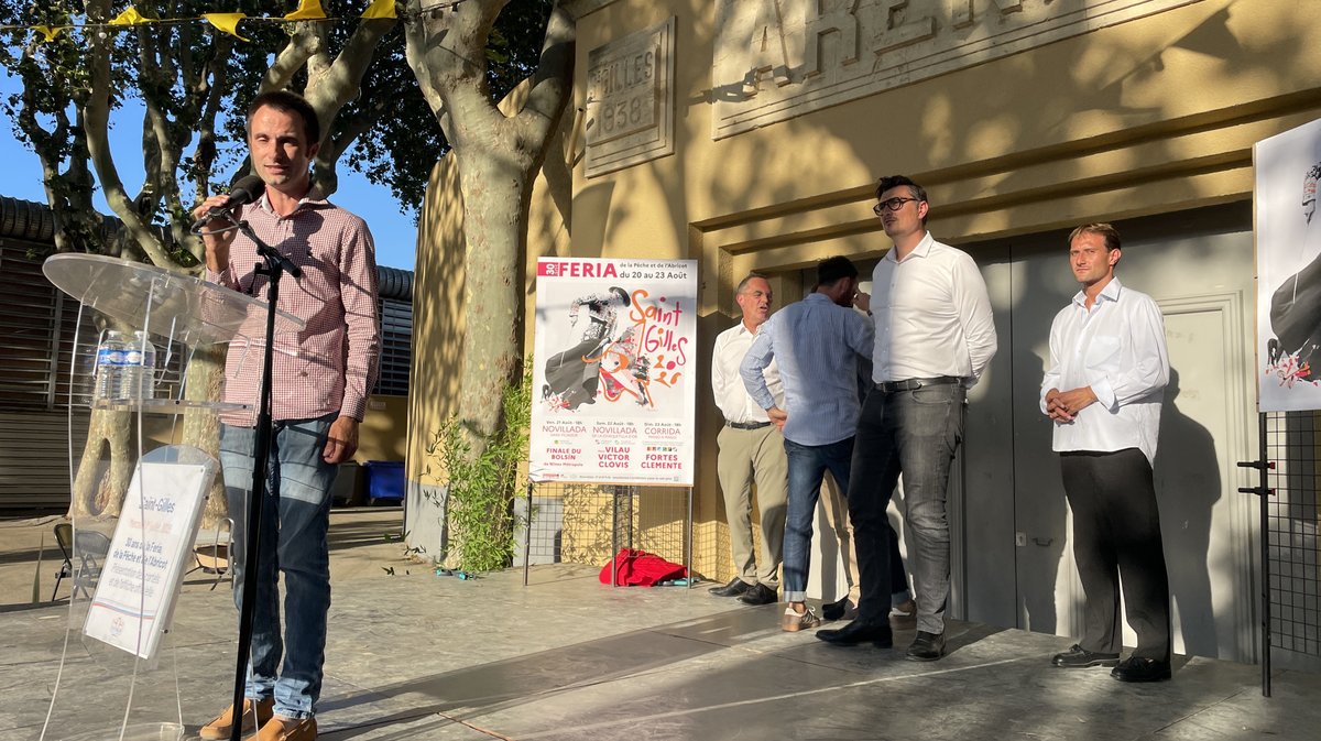 Présentation de la feria de la Pêche et de l'Abricot Saint-Gilles 2026 (Photo Anthony Maurin)