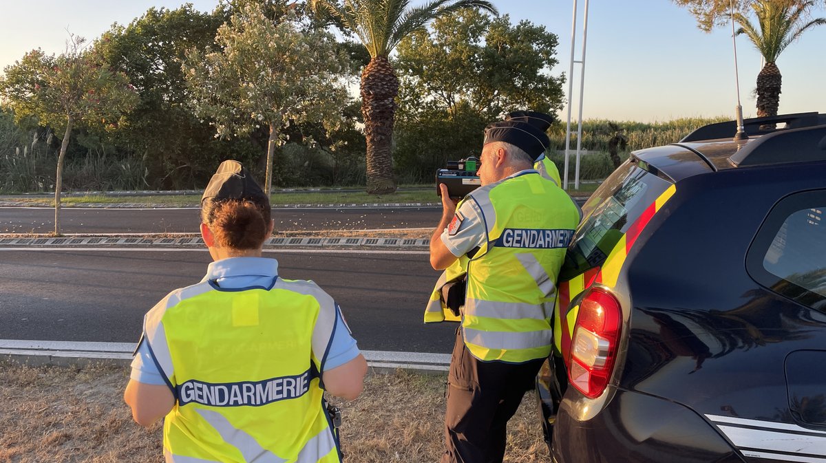 Dispositif estival gendarmerie opération de sécurité et de contrôles routiers 2026 (Photo Anthony Maurin)