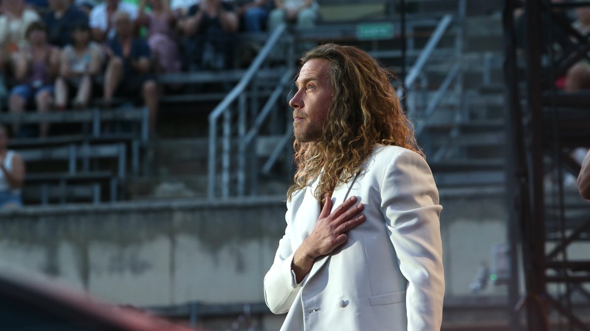 Festival arènes de Nîmes Kema Baliardo et Julien Doré 2026 (Photo Anthony Maurin)