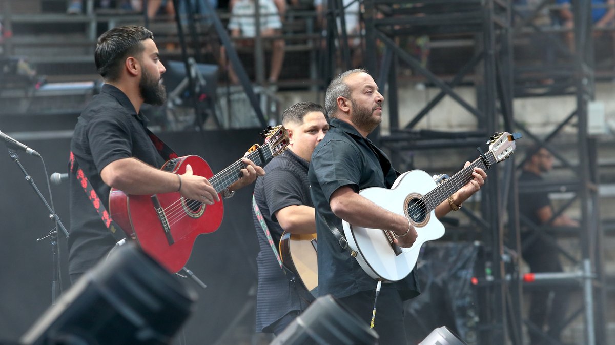 Festival arènes de Nîmes Kema Baliardo et Julien Doré 2026 (Photo Anthony Maurin)