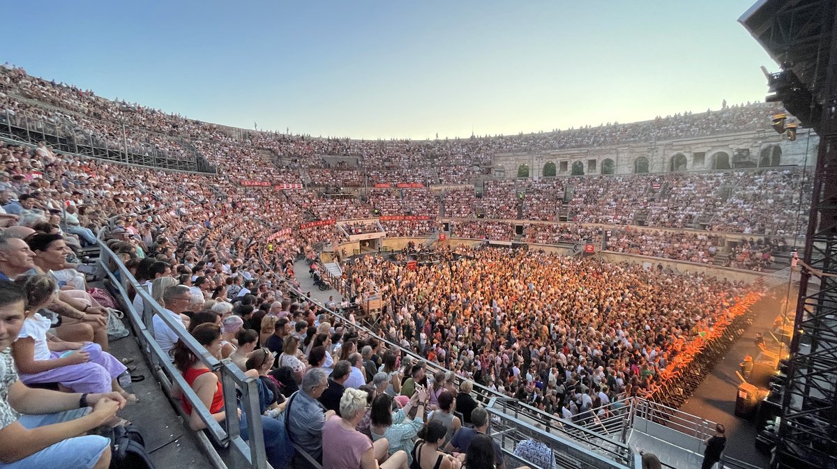 Festival arènes de Nîmes Kema Baliardo et Julien Doré 2026 (Photo Anthony Maurin)