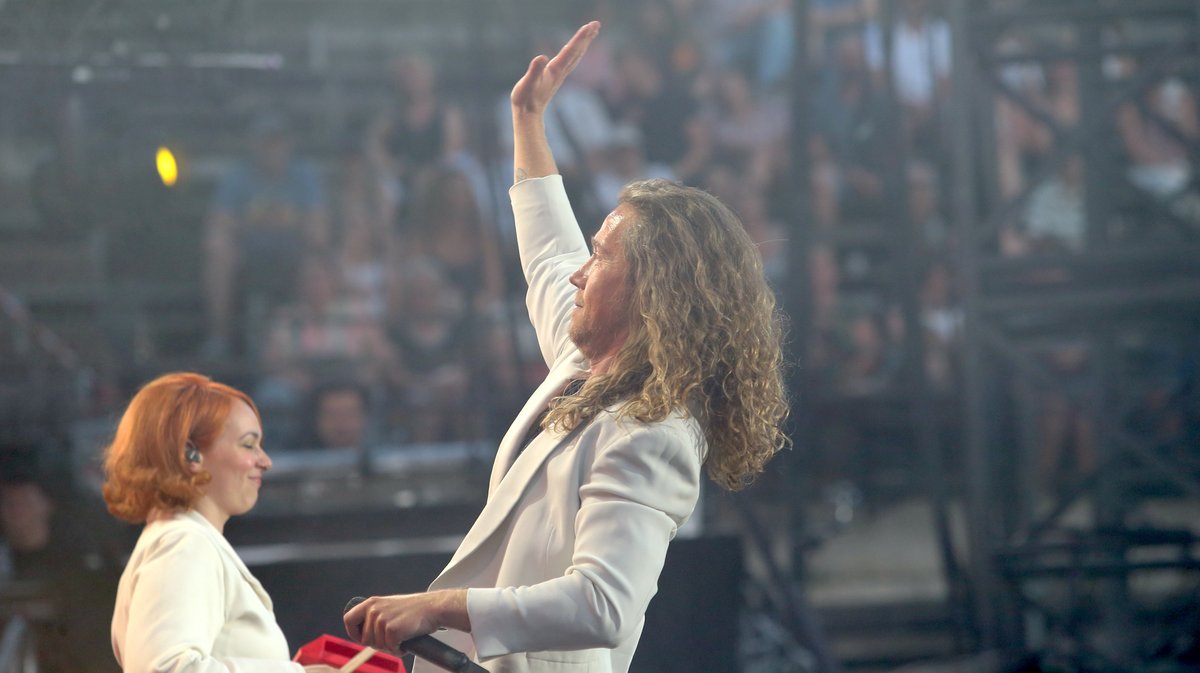 Festival arènes de Nîmes Kema Baliardo et Julien Doré 2026 (Photo Anthony Maurin)