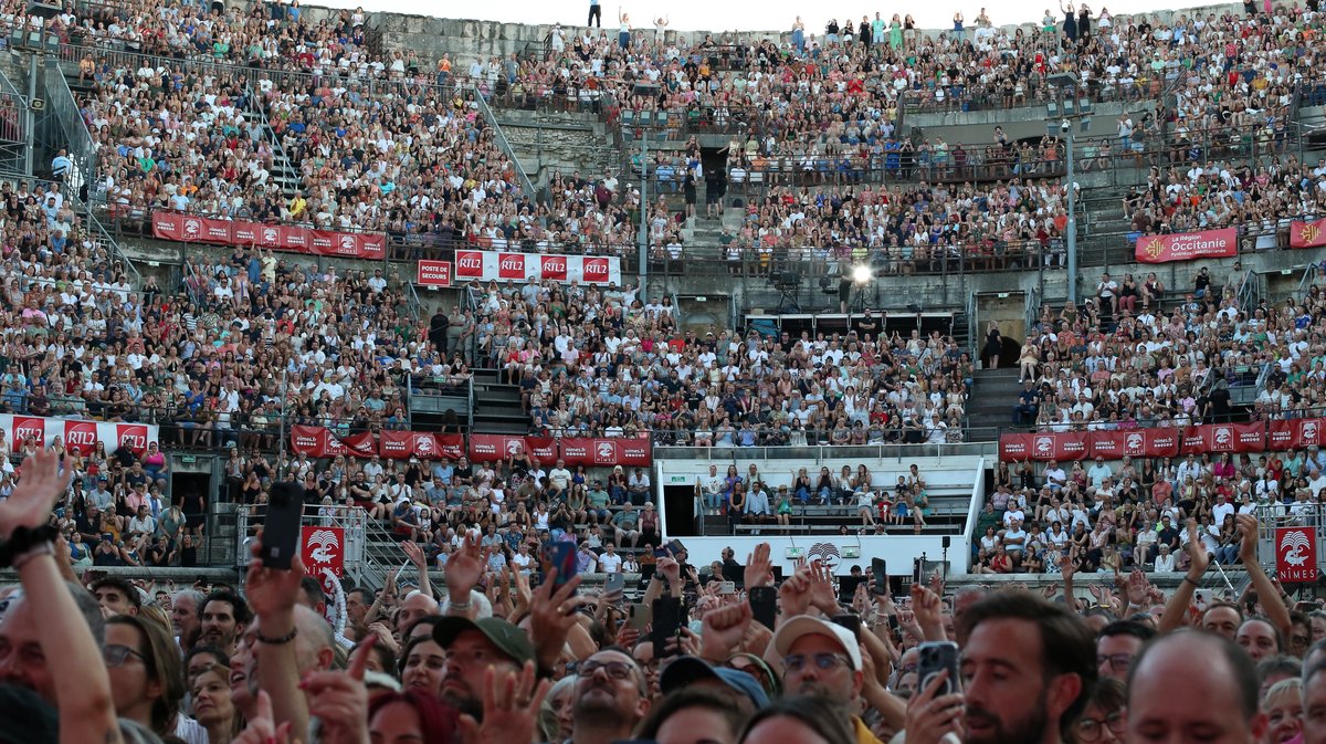 Festival arènes de Nîmes Kema Baliardo et Julien Doré 2026 (Photo Anthony Maurin)