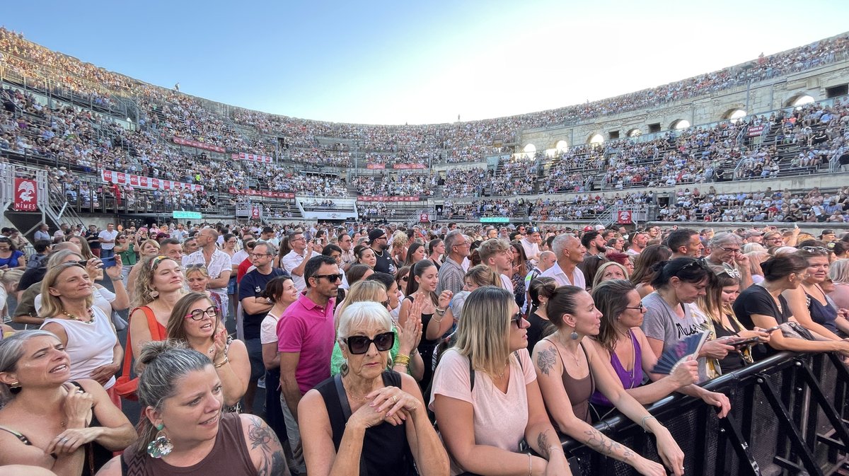 Festival arènes de Nîmes Kema Baliardo et Julien Doré 2026 (Photo Anthony Maurin)