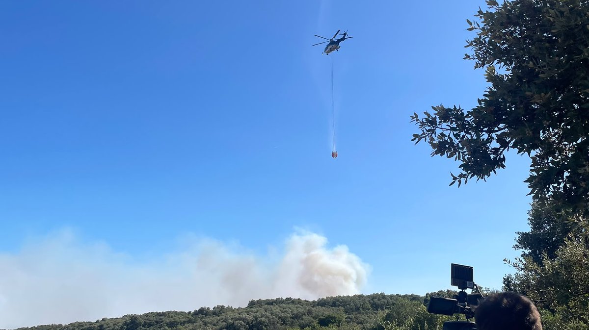 Incendie Lédenon