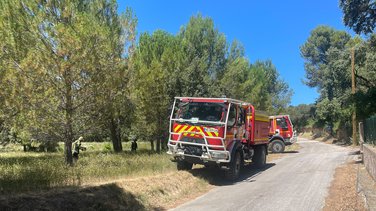 Incendie Lédenon