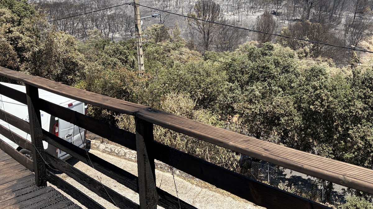 incendie bezouce feu dégâts