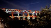 Ce mardi soir au Pont du Gard