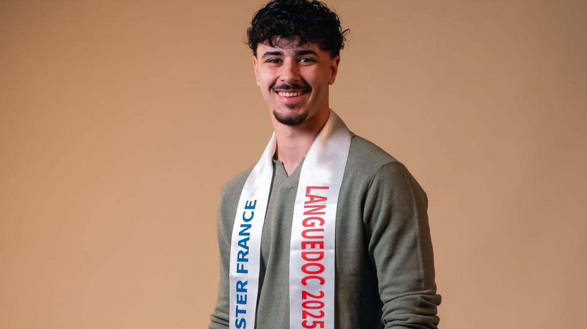 Sacha Chekroun Mister Languedoc 2025.