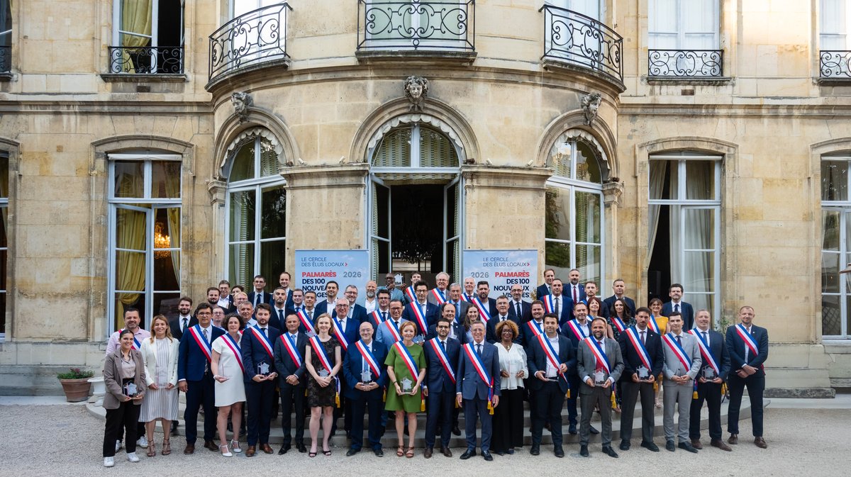 Palmarès des 100 Nouveaux Visages 2026 (Photo Cercle des Élus Locaux)
