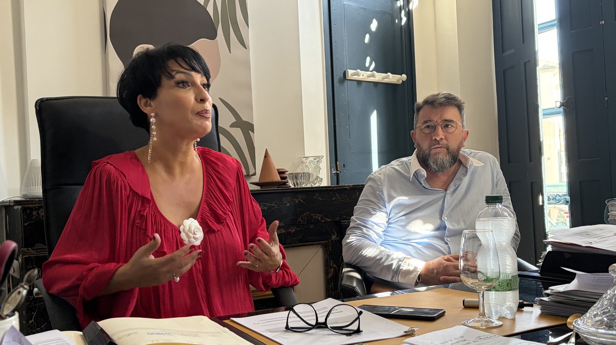 Maître Khadija Aoudia et Arnaud Lemoine
