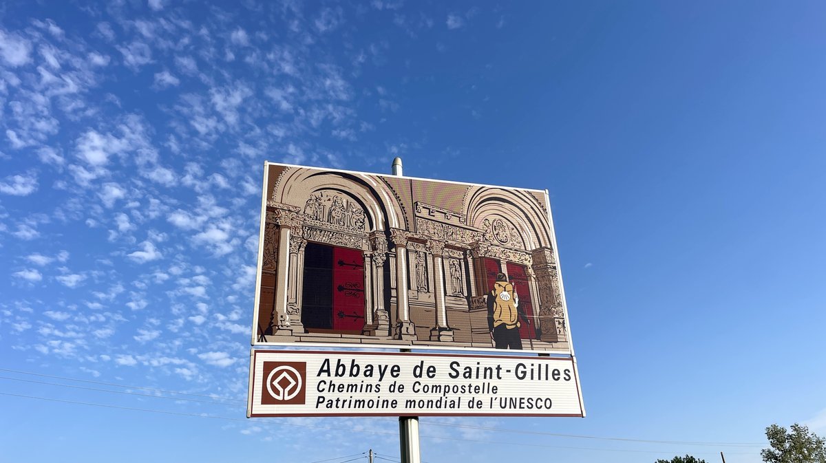 À Saint-Gilles, le chemin de Saint-Jacques-de-Compostelle en 2026 (Photo Anthony Maurin)