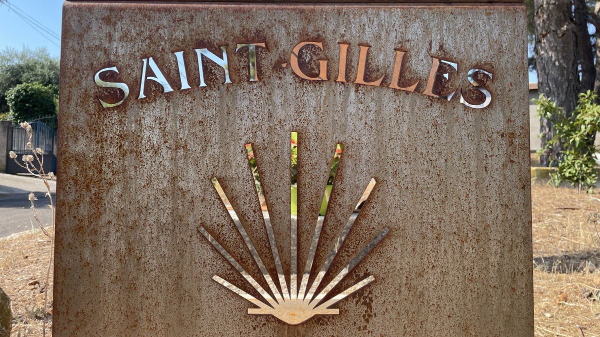 À Saint-Gilles, le chemin de Saint-Jacques-de-Compostelle en 2026 (Photo Anthony Maurin)