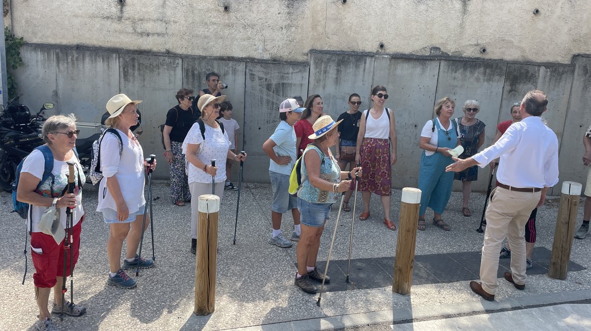 À Saint-Gilles, le chemin de Saint-Jacques-de-Compostelle en 2026 (Photo Anthony Maurin)