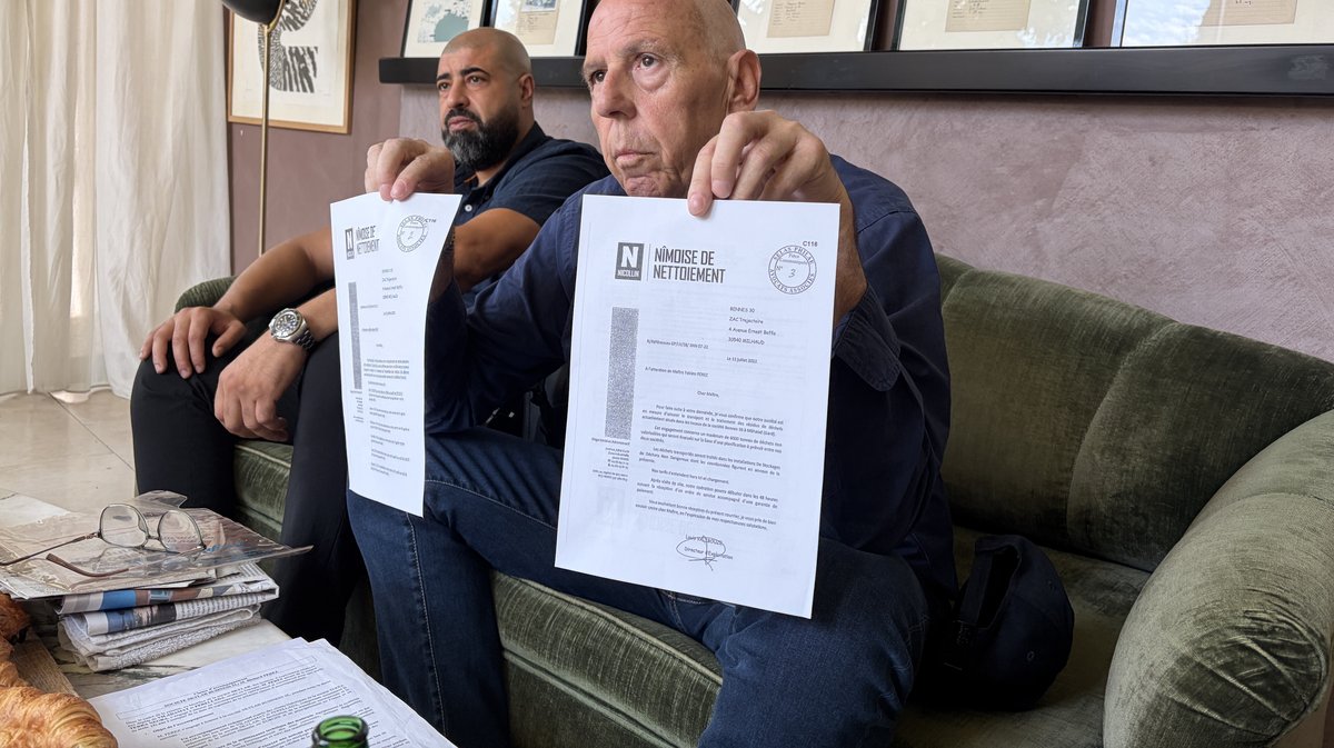 richard perez saïd Kouiss bennes 30 incendie déchets