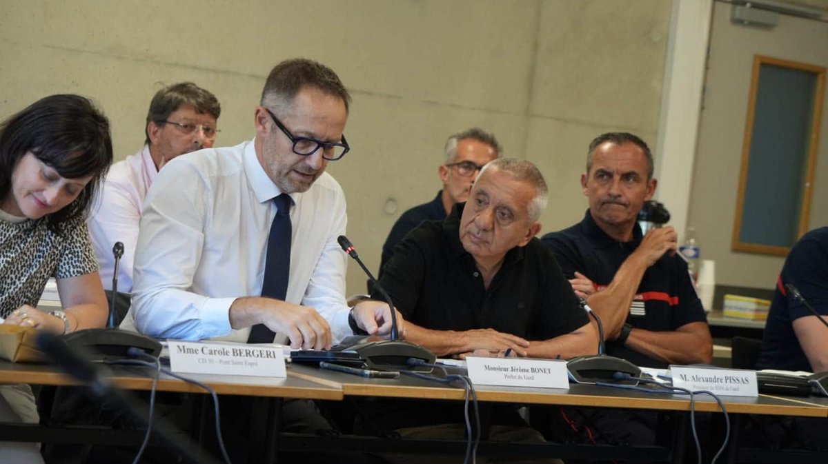 Lors du conseil d'administration du SDIS, ce lundi