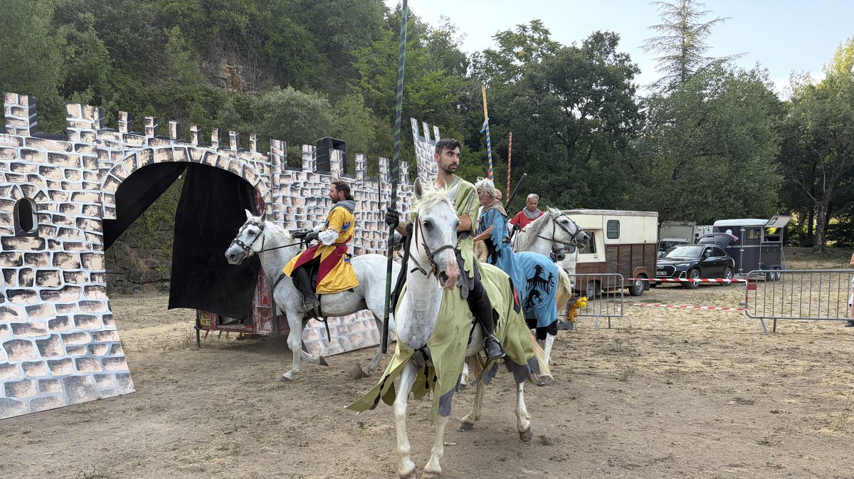 Cavaliers Pont du Gard
