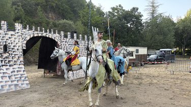 Cavaliers Pont du Gard