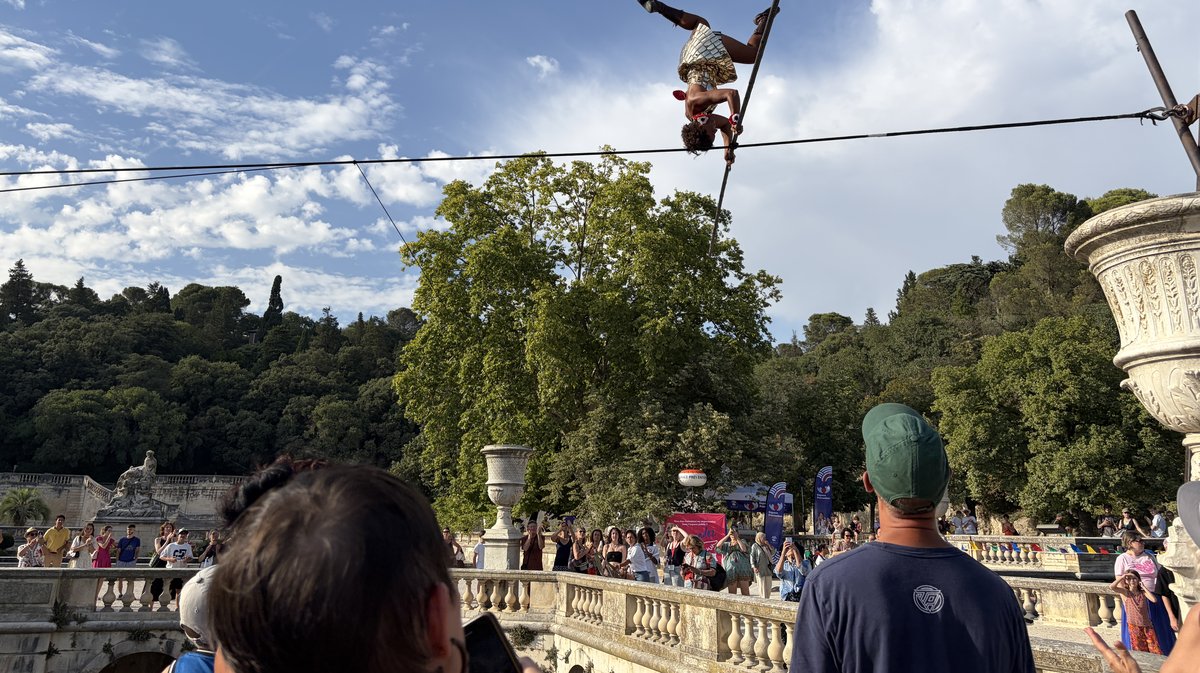 La funambule Tatiana-Mosio Bongonga