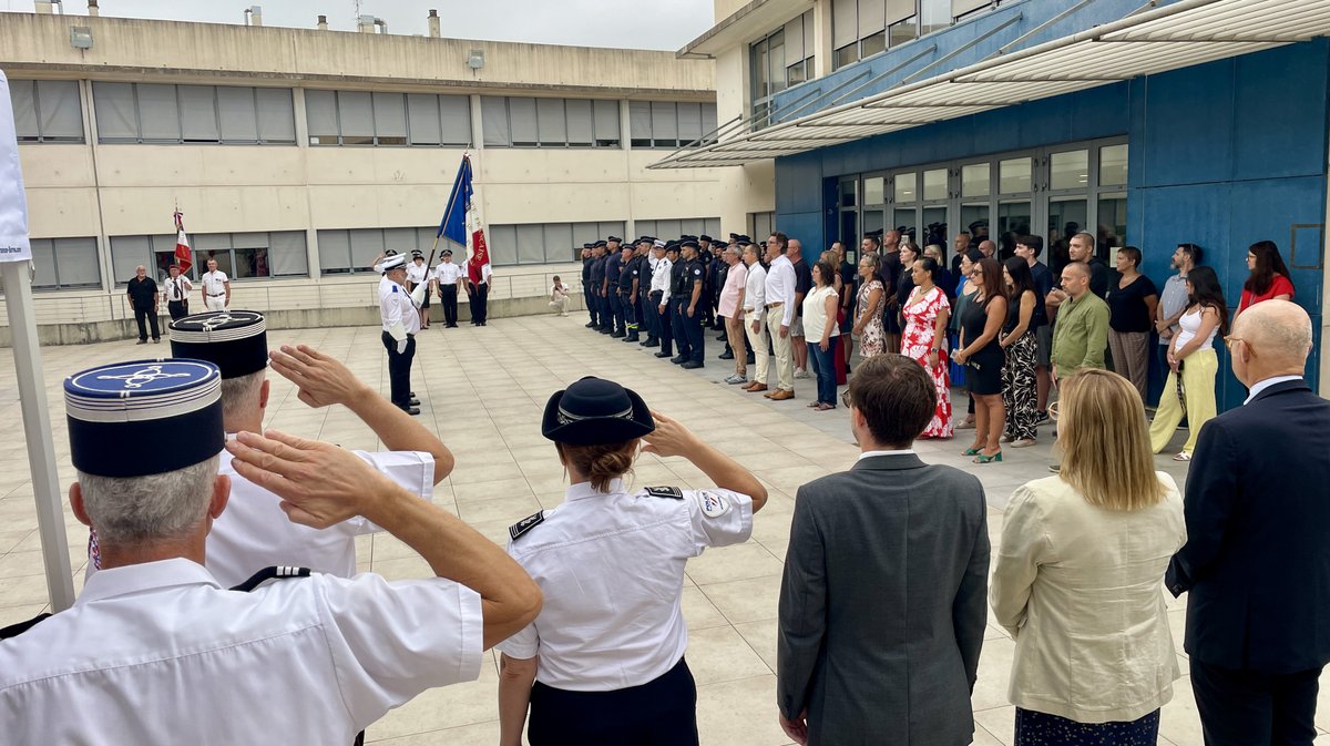 Hommage aux policiers morts ou blessés en service (Photo Anthony Maurin)