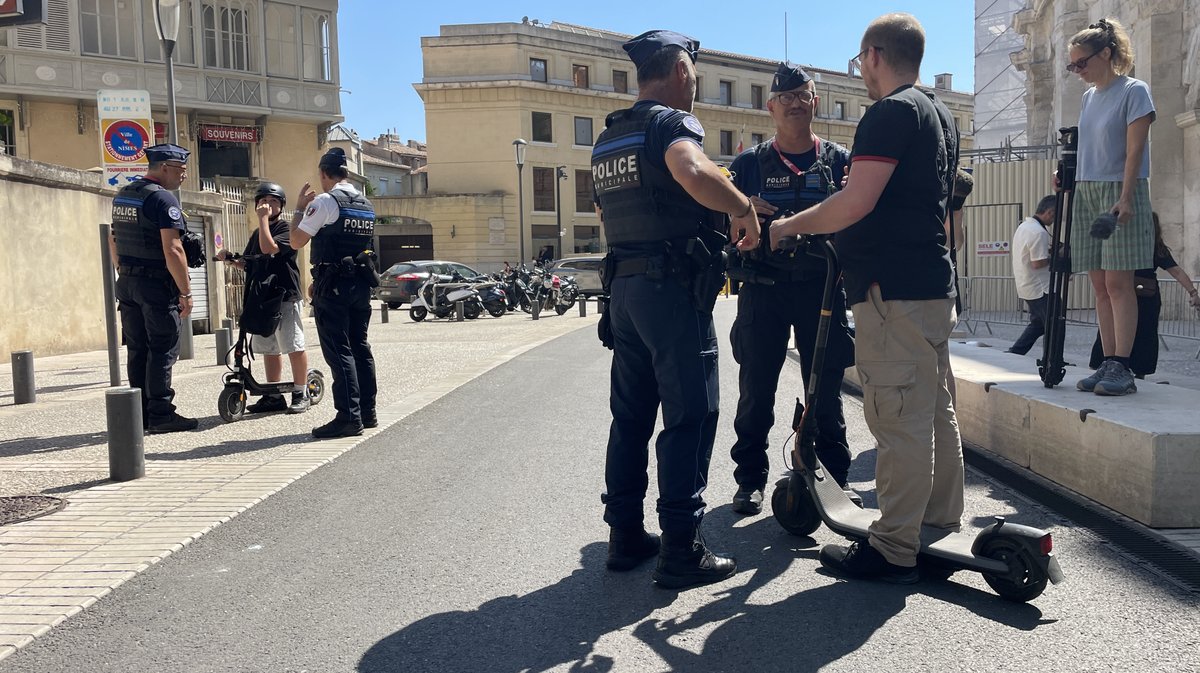 Trottinette 2026 Nîmes (Photo Anthony Maurin)