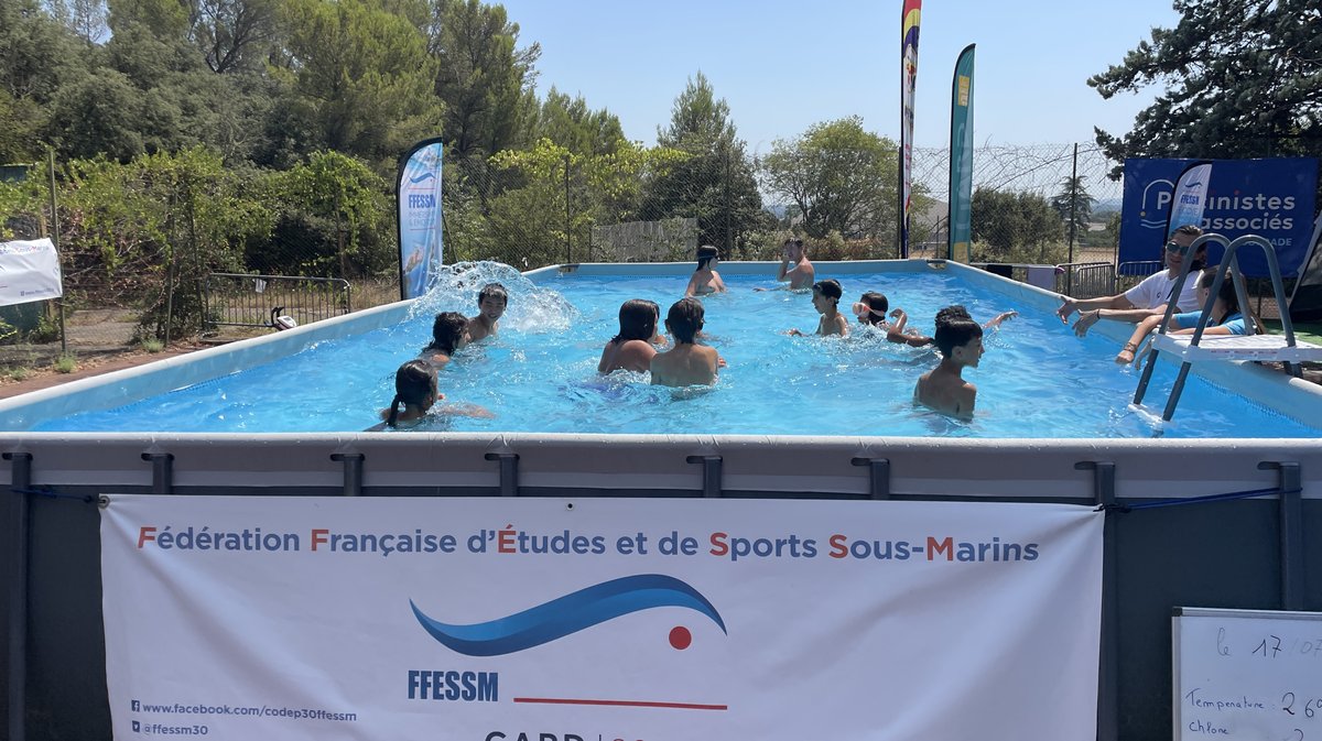 Opération Aisance Aquatique & Sport et Citoyenneté  Nîmes 2026 (Photo Anthony Maurin)