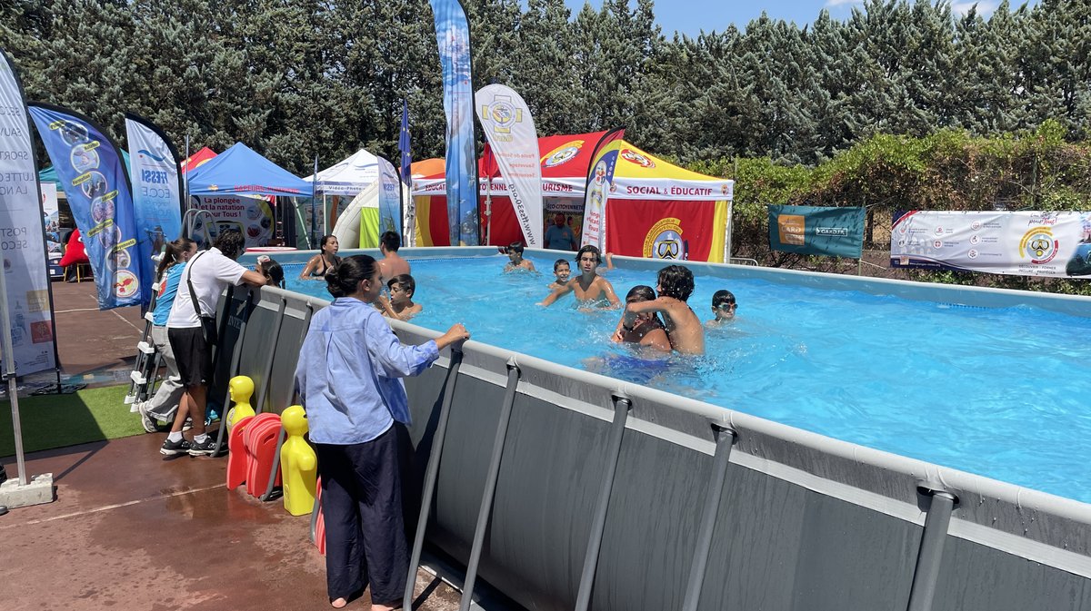 Opération Aisance Aquatique & Sport et Citoyenneté  Nîmes 2026 (Photo Anthony Maurin)