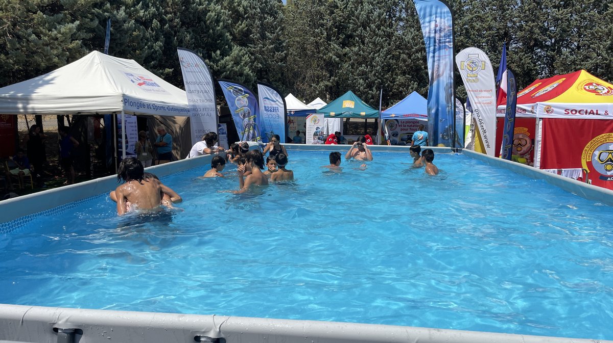 Opération Aisance Aquatique & Sport et Citoyenneté  Nîmes 2026 (Photo Anthony Maurin)