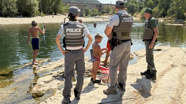 prévention sécurité gardon patrouille