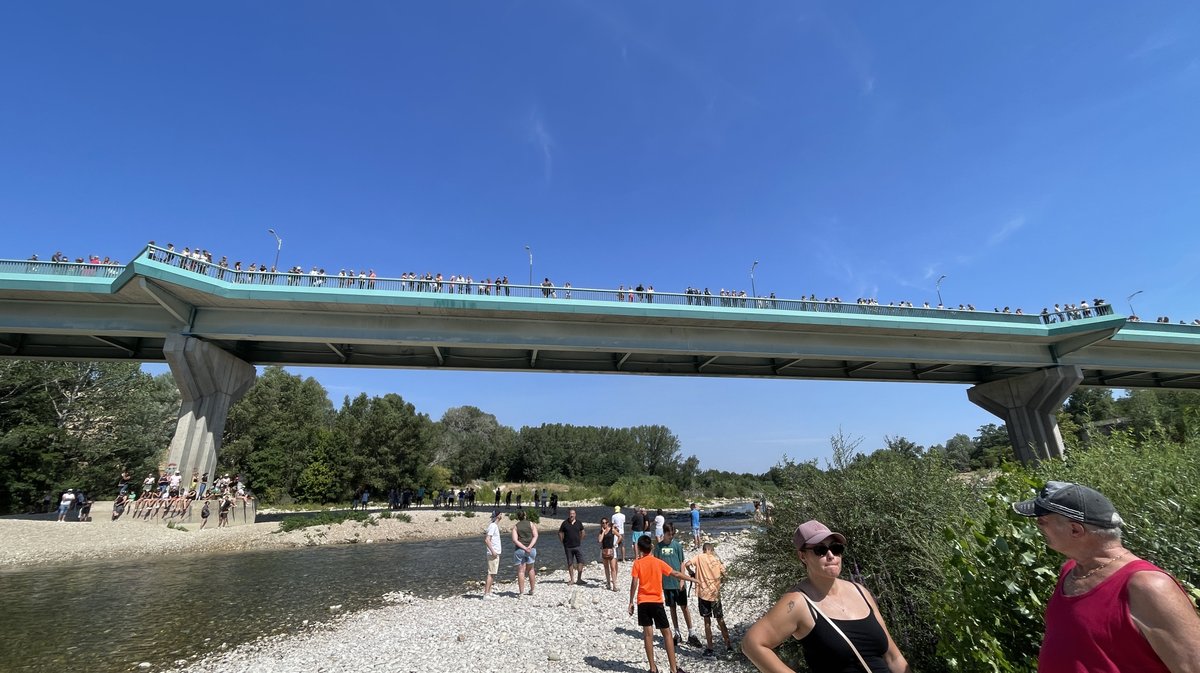 Gaze sur le Gardon de Remoulins 2026 (Photo Anthony Maurin)