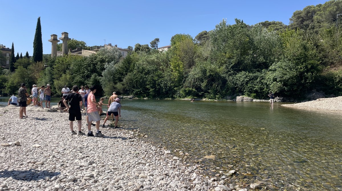 Gaze sur le Gardon de Remoulins 2026 (Photo Anthony Maurin)