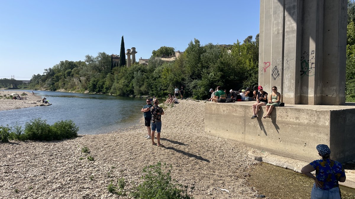Gaze sur le Gardon de Remoulins 2026 (Photo Anthony Maurin)