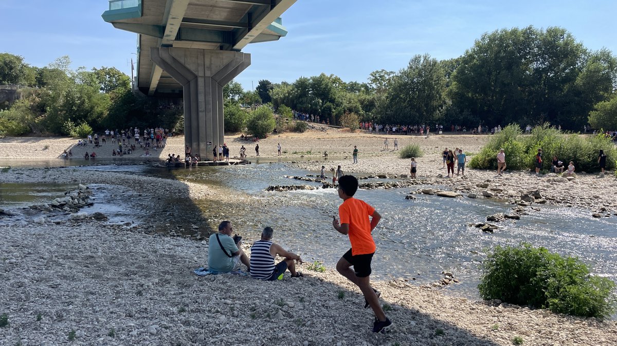 Gaze sur le Gardon de Remoulins 2026 (Photo Anthony Maurin)