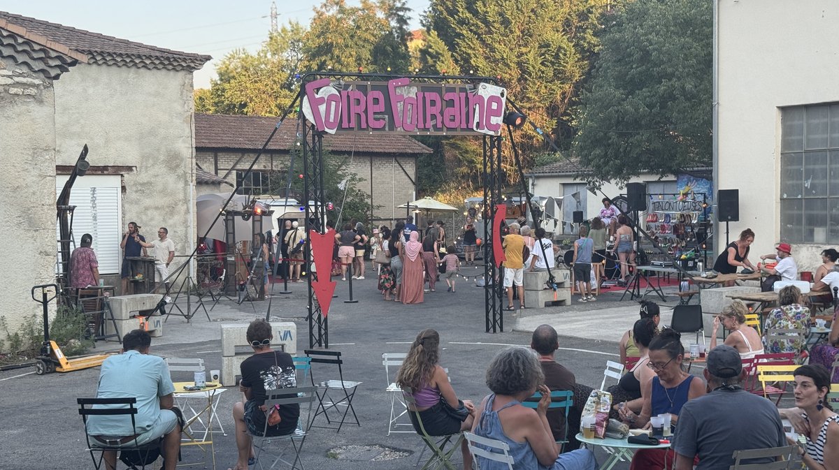 Verrerie l'été