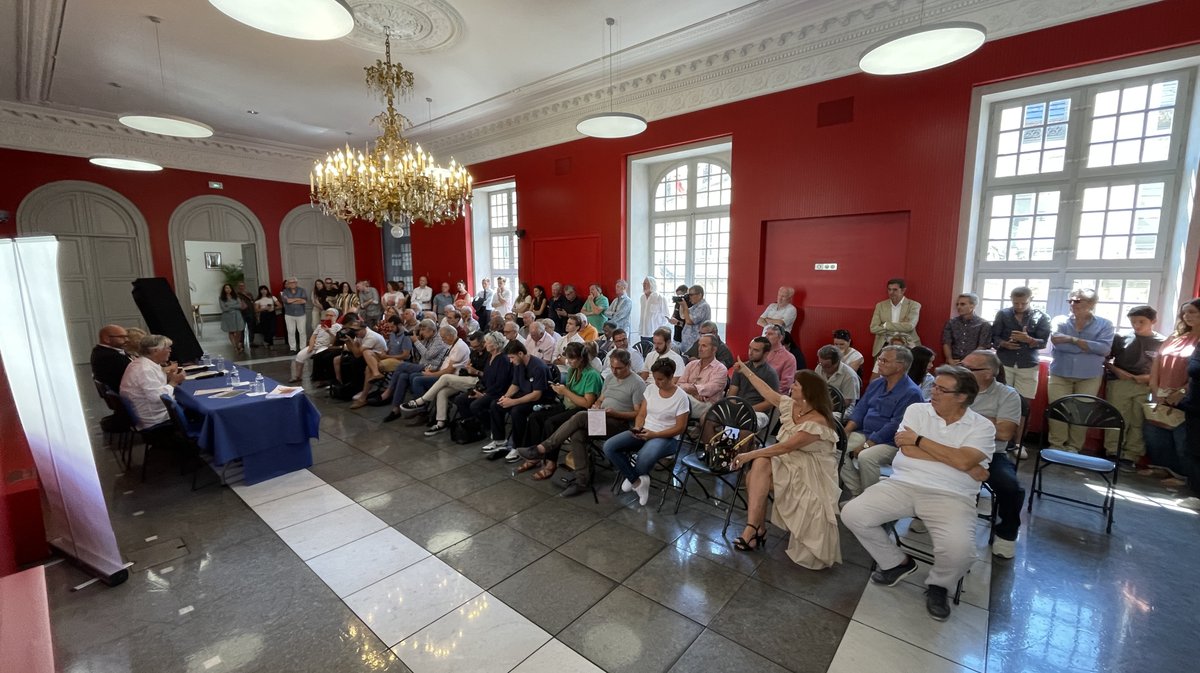 Présentation des cartels de la feria des Vendanges 2026 (Photo Anthony Maurin)