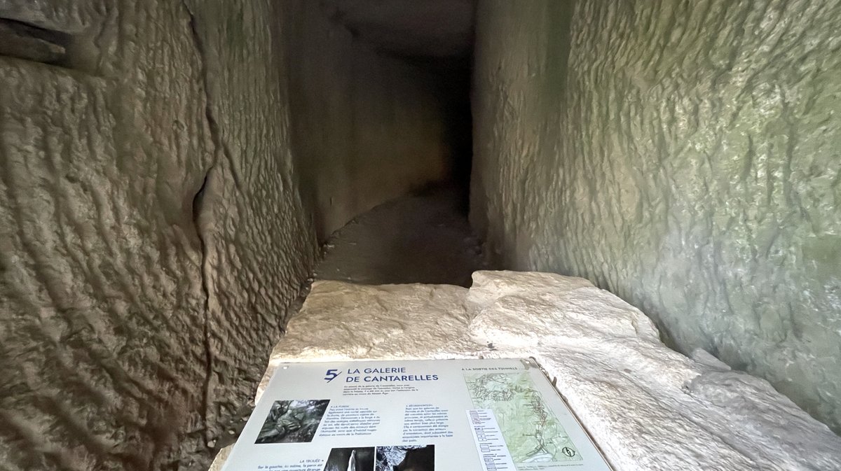 Le site du Vallon d’Escaunes à Cantarelles, carrières et tunnels de l'aqueduc du Pont du Gard (Photo Anthony Maurin)