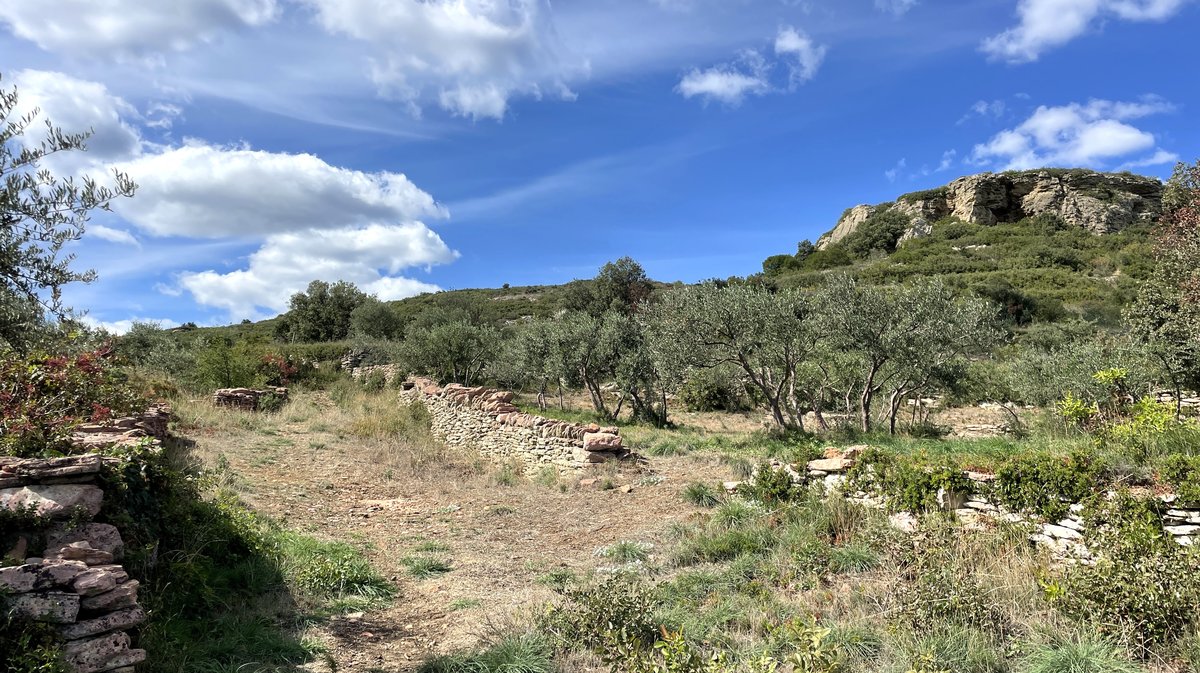 Le site du Vallon d’Escaunes à Cantarelles, carrières et tunnels de l'aqueduc du Pont du Gard (Photo Anthony Maurin)