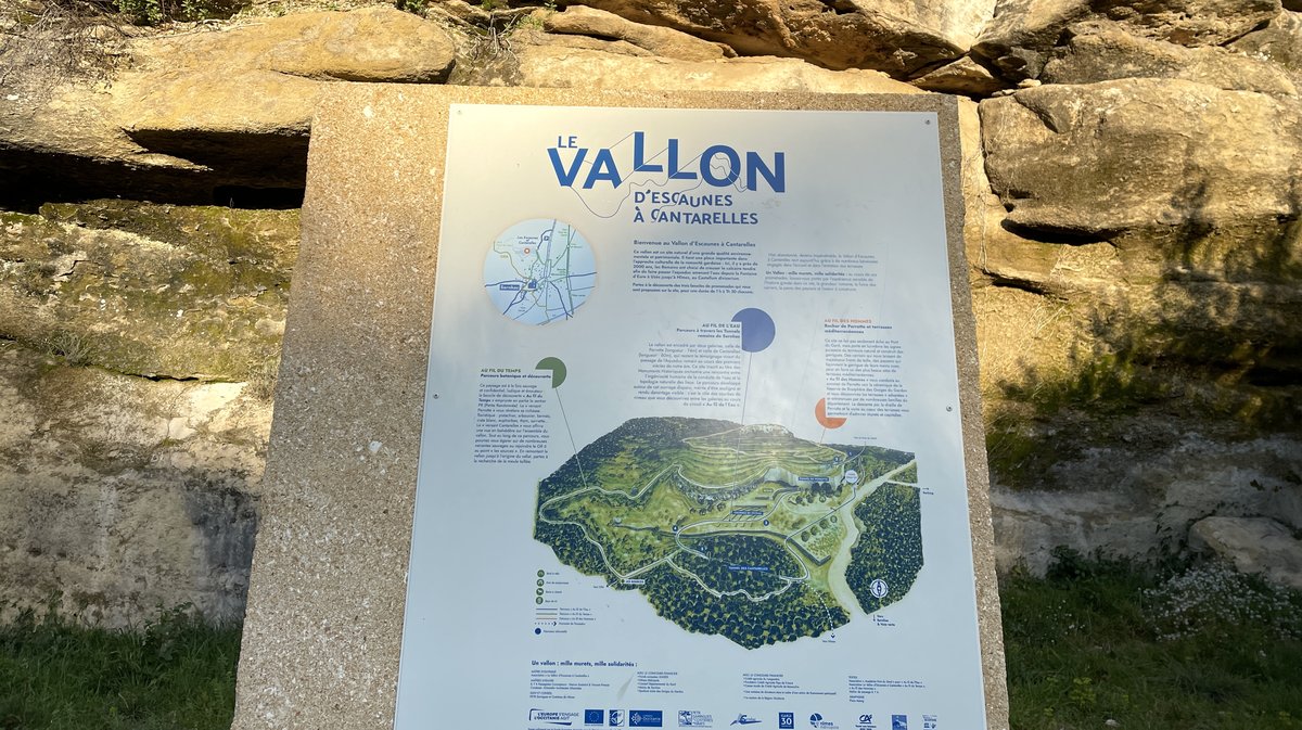 Le site du Vallon d’Escaunes à Cantarelles, carrières et tunnels de l'aqueduc du Pont du Gard (Photo Anthony Maurin)