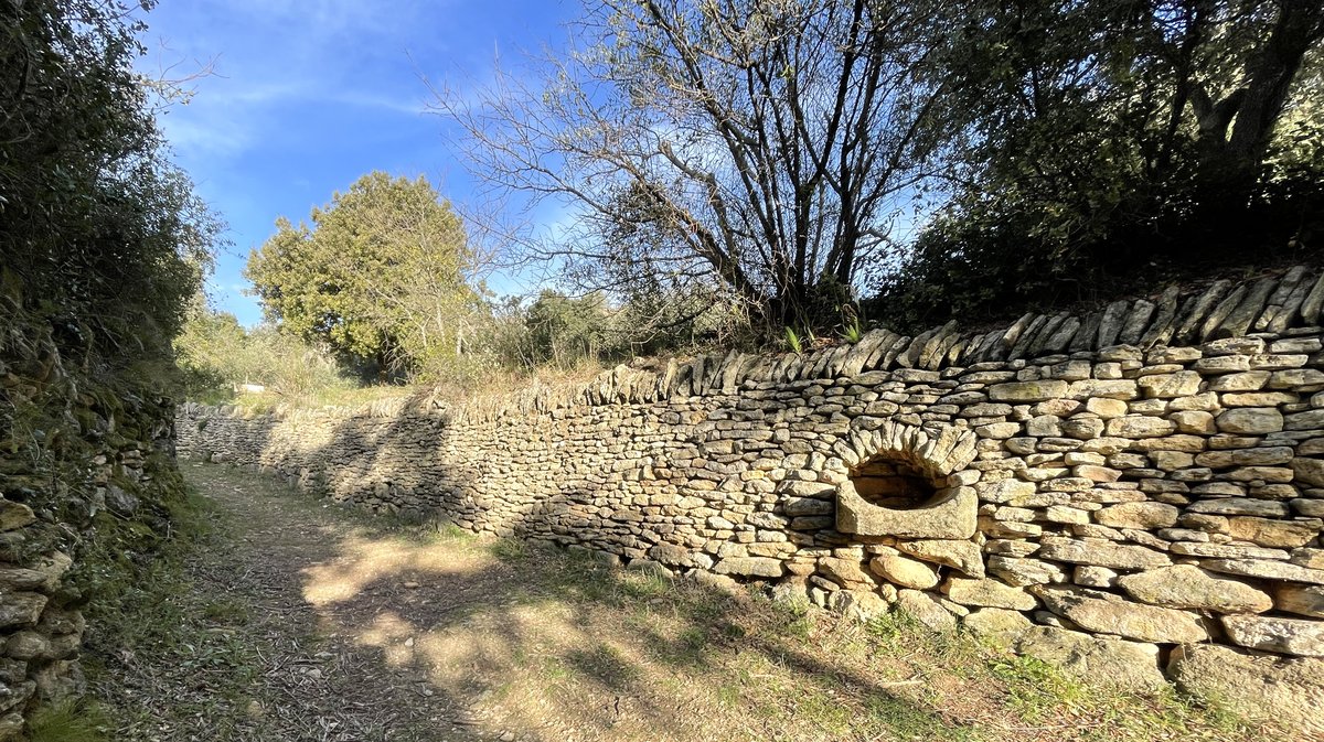 Le site du Vallon d’Escaunes à Cantarelles, carrières et tunnels de l'aqueduc du Pont du Gard (Photo Anthony Maurin)