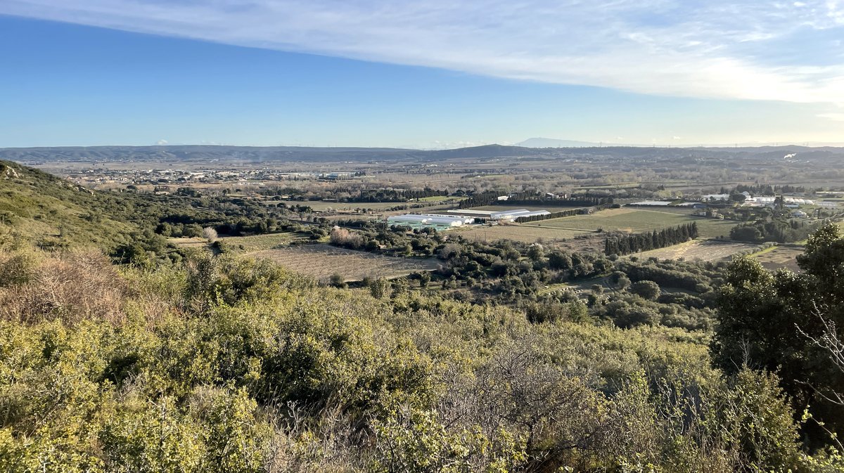 Le site du Vallon d’Escaunes à Cantarelles, carrières et tunnels de l'aqueduc du Pont du Gard (Photo Anthony Maurin)