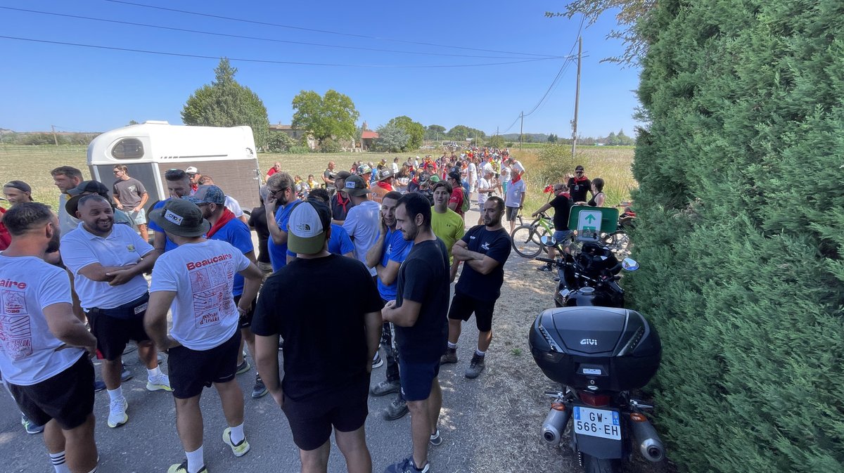 L'abrivado longue de Beaucaire (Photo Anthony Maurin)